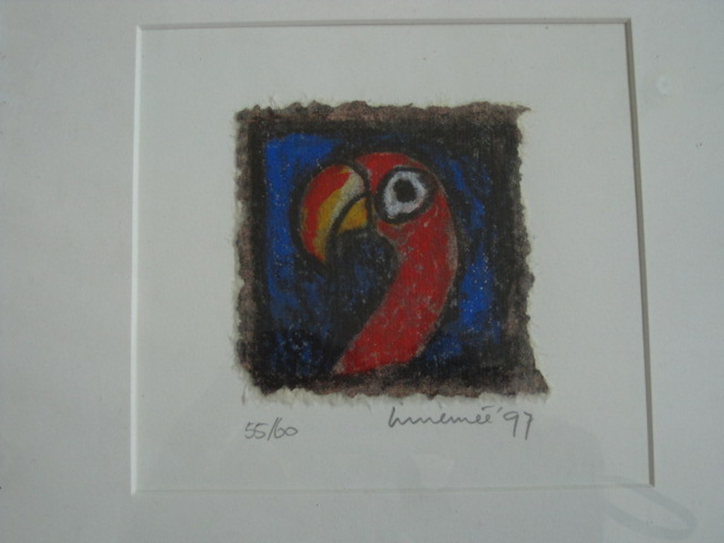 Hans Innemee (1951-) - handgekleurde zeefdruk -zeer beperkte oplage - gesigneerd kopen? Bied vanaf 1!