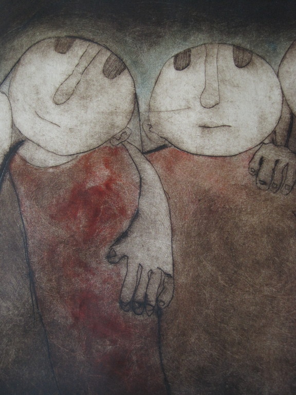 Dromerige Grafiek van Gerda Smit "grote Familie" in zeer beperkte oplage van 25! kopen? Bied vanaf 1!