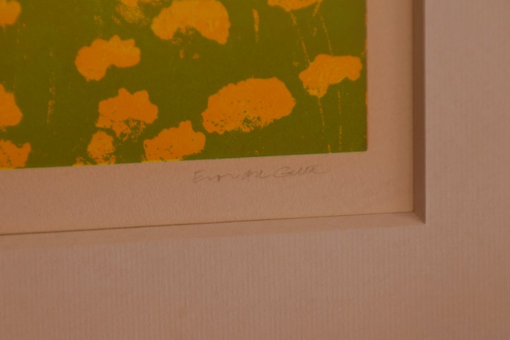 Elmar Gille - Zeefdruk - Landschap kopen? Bied vanaf 10!