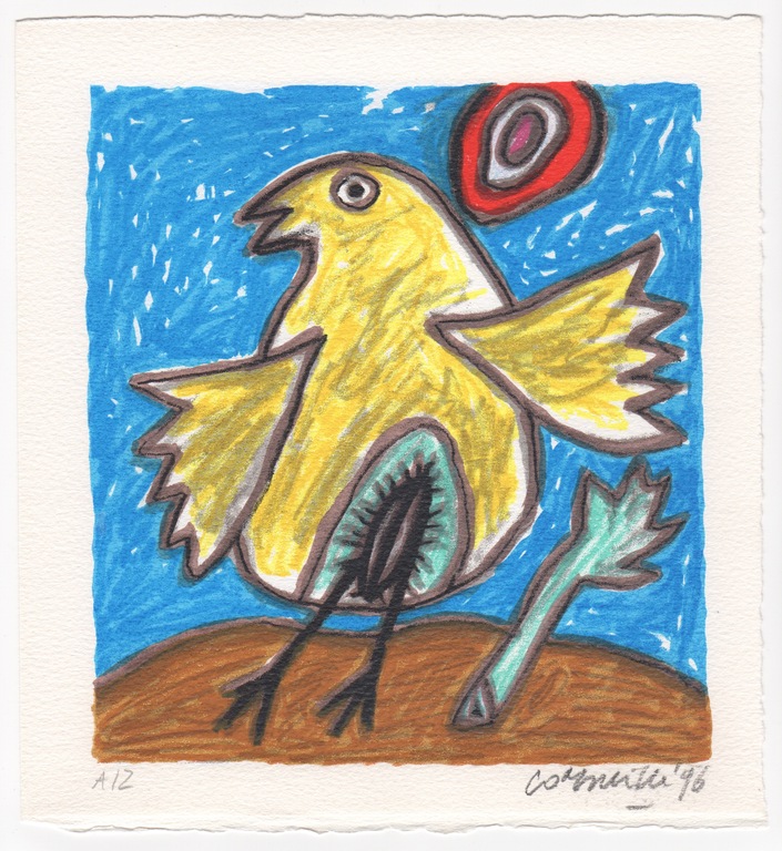 Corneille, zeefdruk, 1996 kopen? Bied vanaf 149!