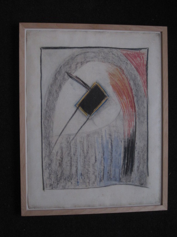 Carel Willink vroege (1919) Abstracte Compositie en figuratief portret (moeder)  kopen? Bied vanaf 1!