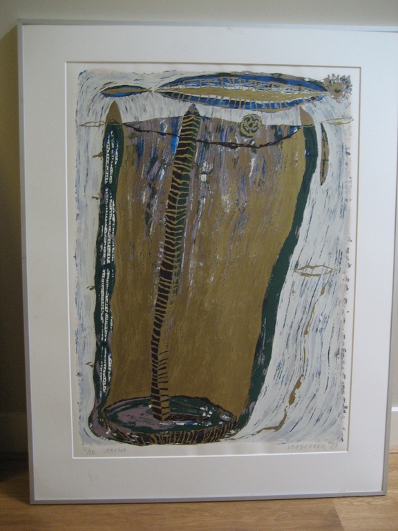 Bert Vredegoor: grote zeefdruk 'Arena' kopen? Bied vanaf 49!