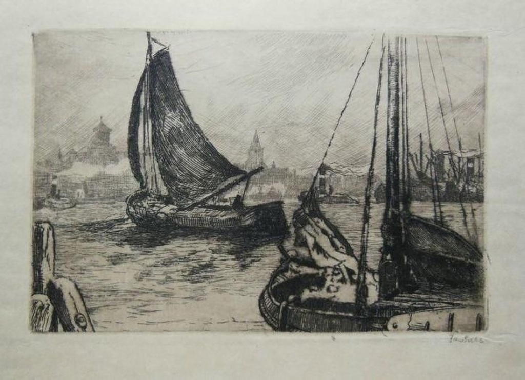 Jan Sirks varende botters. verkocht voor € 35!