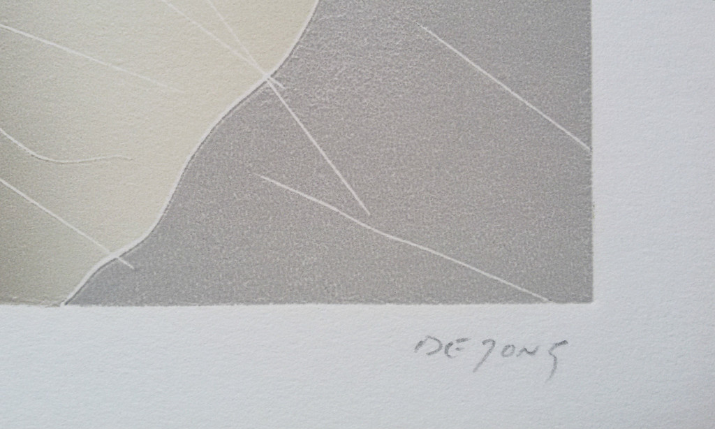 Thom de Jong - Winterstorm, aquatint ets kopen? Bied vanaf 40!