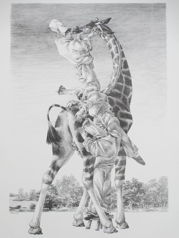 Peter Vos, Gevoelens, Litho verkocht voor € 190!