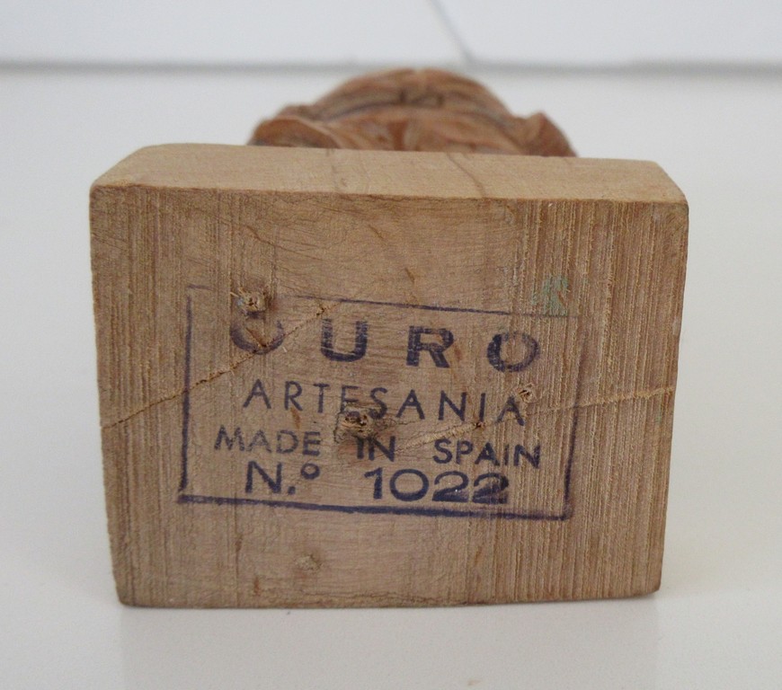 Ouro Artesania - Twee hand gesneden houten figuren van Don Quixote en Sancho Pan kopen? Bied vanaf 25!