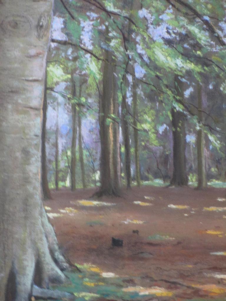 Fr.Hartsuijker, Bosgezicht, Gemengde techniek kopen? Bied vanaf 65!