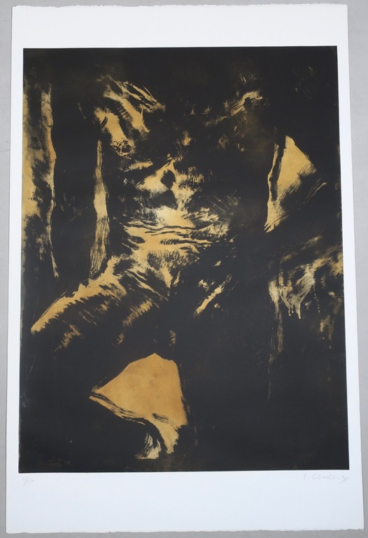 Luis Caballero: Ets en Aquatint, Zonder titel (Naakt) kopen? Bied vanaf 1!