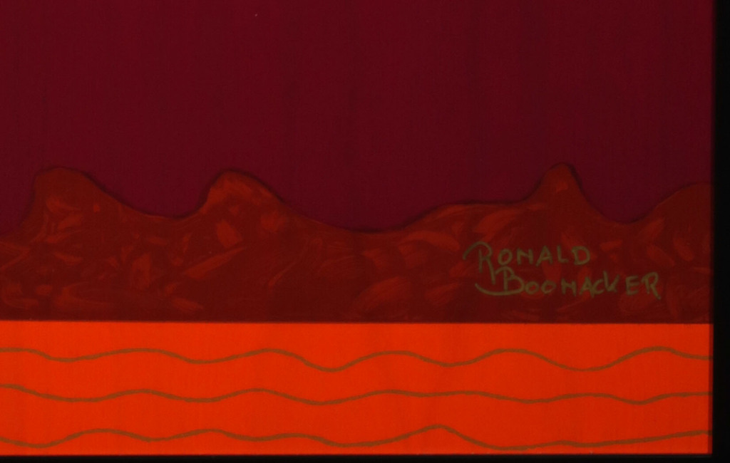 Ronald Boonacker: Zeefdruk op paneel, Il Belpaese II - Ingelijst kopen? Bied vanaf 1!