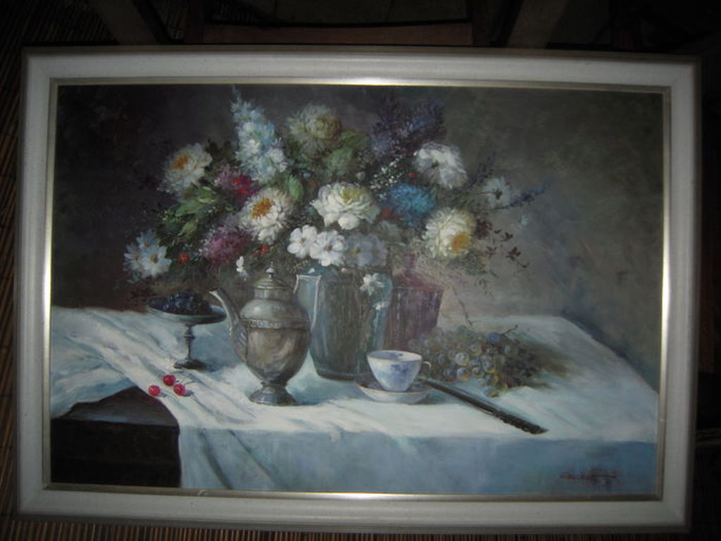 Bloemstilleven kopen? Bied vanaf 200!