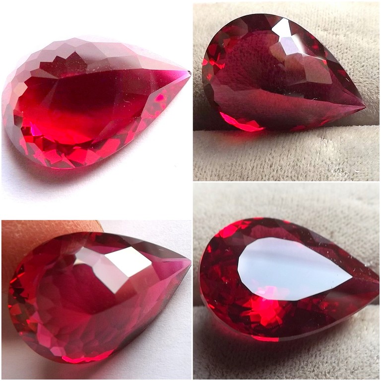 Natuurlijke Rode Topaas van 24.80 karaat kopen? Bied vanaf 1!