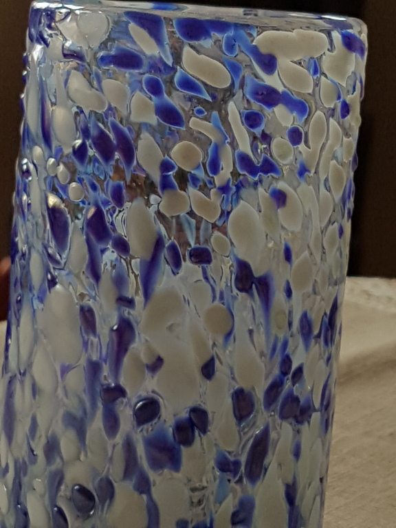 Venezia-Vaas in pulegoso-glas parelmoer effect kopen? Bied vanaf 19!