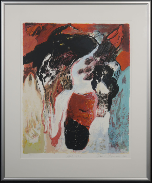 Bert Braam: Zeefdruk, Admira - Ingelijst kopen? Bied vanaf 40!