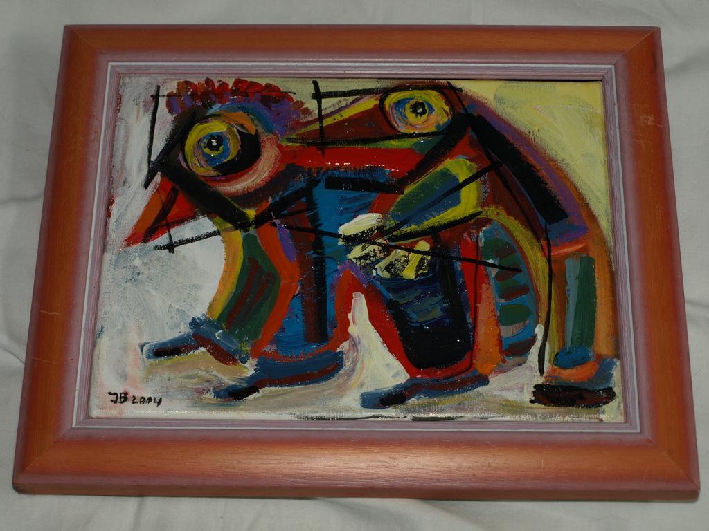 Jasper Banen (1962) : Acryl op doek – Polonaise –Gesigneerd & ingelijst - 2004  kopen? Bied vanaf 95!