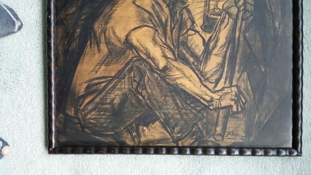 Jan Toorop, Litho, Mijnwerker kopen? Bied vanaf 1!
