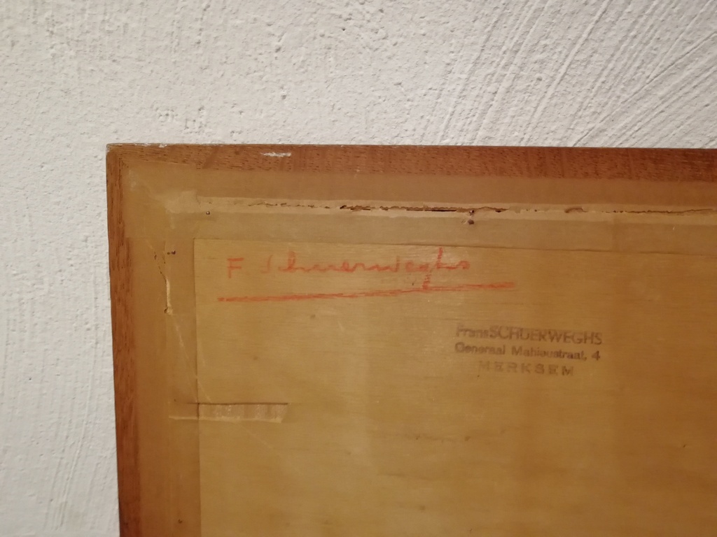 Frans Schuerweghs °1900 - +1983 pentekening, Sint-Jacobs kapel in Dambrugge kopen? Bied vanaf 1!