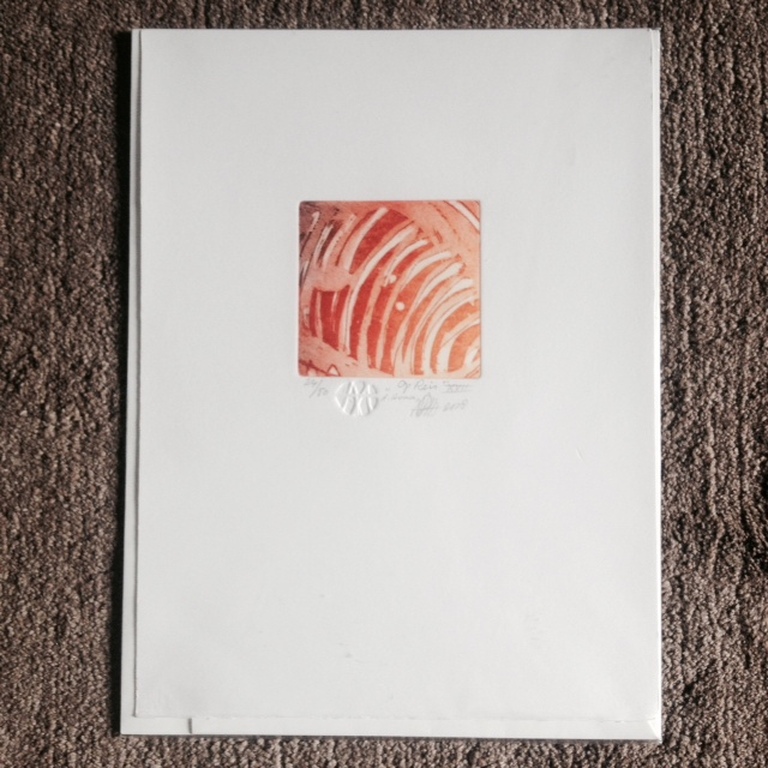 Ad Arma, kleurenets “Op Reis” 2008 , gesigneerd kopen? Bied vanaf 25!