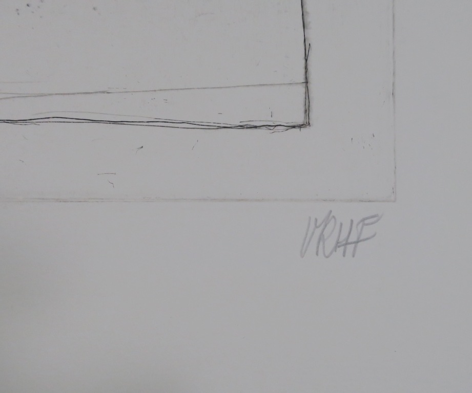 Lot met 2 werken: o.a Jan Hein van Rooy, Ets, Rivierlandschap kopen? Bied vanaf 1!