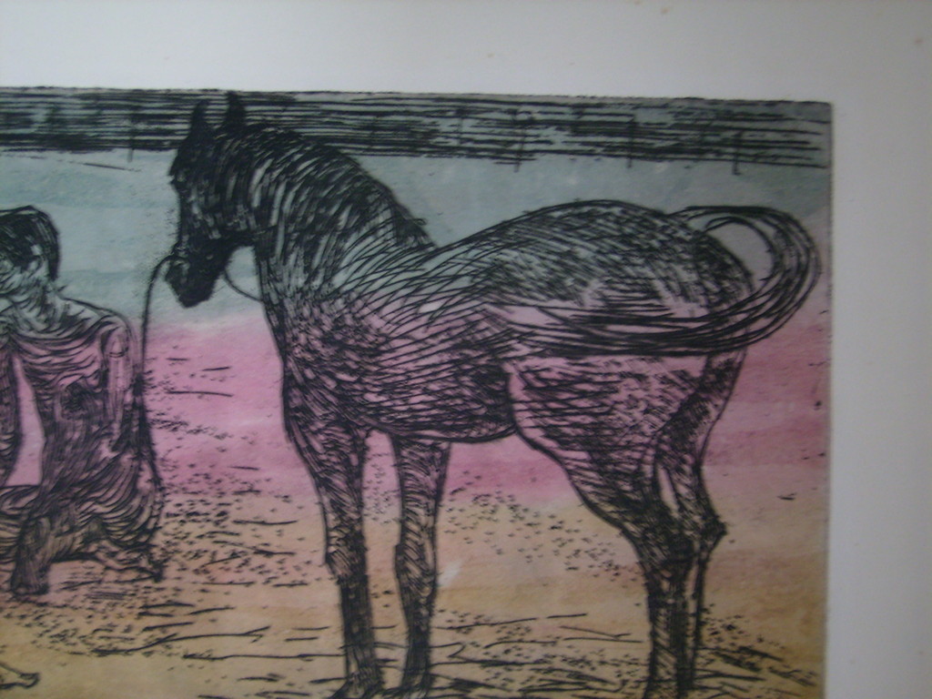 Mannen met paard ( 'Wachten op Godot ' ) kopen? Bied vanaf 40!