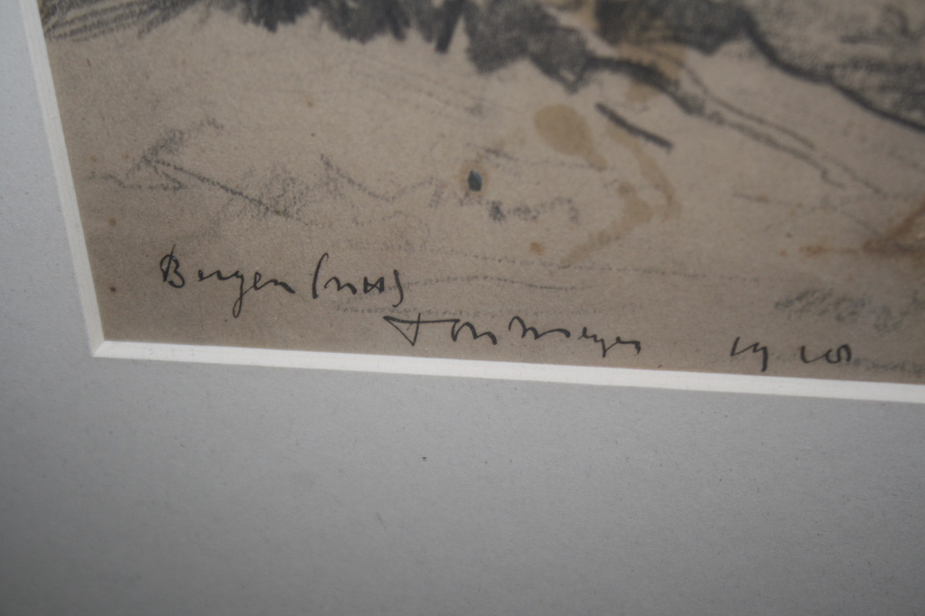 BERGEN NH 1919  - DOOR TON MEIJER 1892-1985 kopen? Bied vanaf 1!