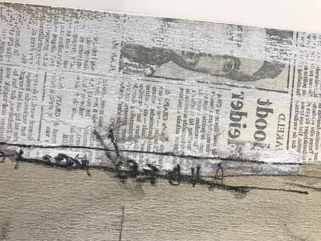 Leo de Jong gemengde technieken op papier, gesigneerd. 1982 kopen? Bied vanaf 1!