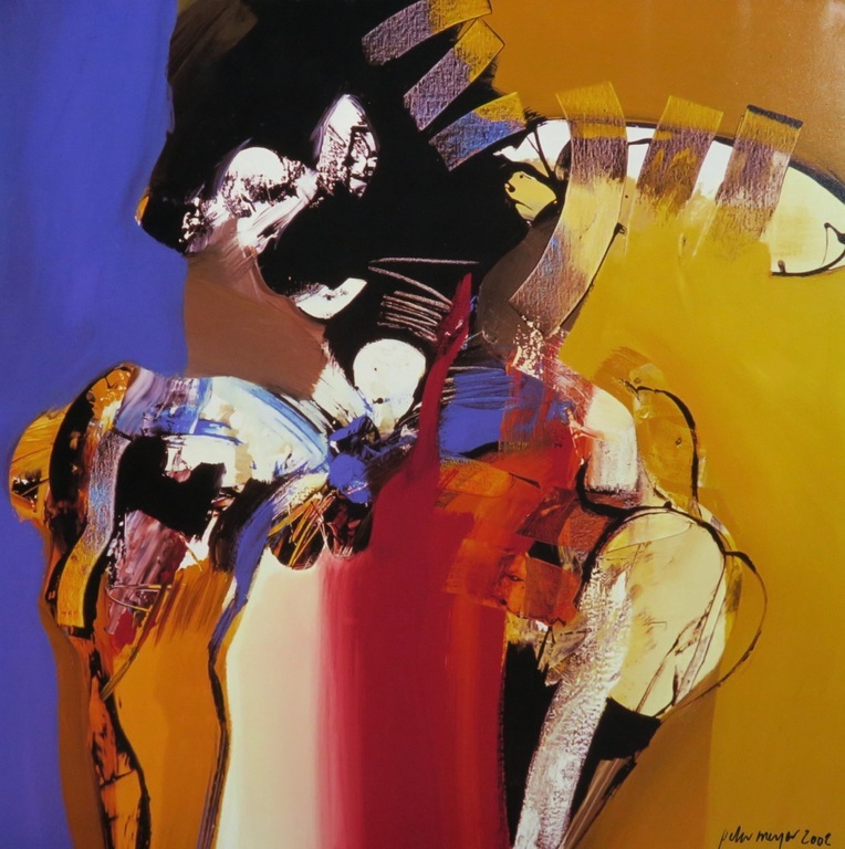 Peter Meijer: Giclee op doek, Bellis kopen? Bied vanaf 75!