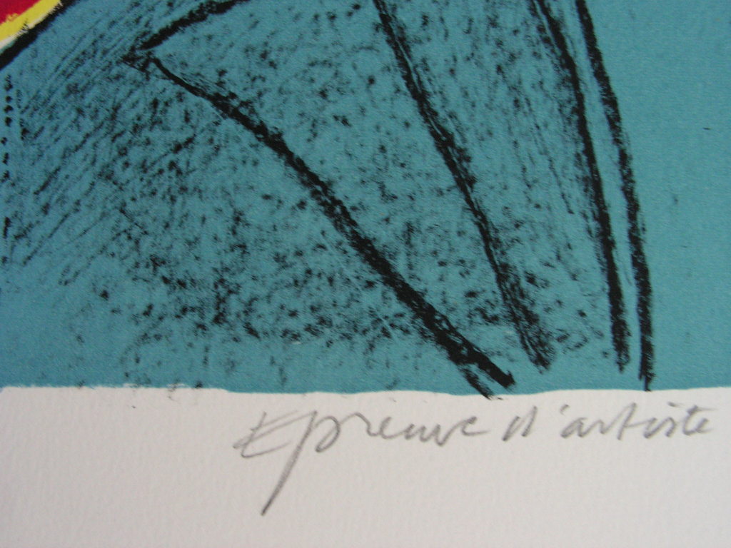 Corneille - zeefdruk - Aïda, hommage á Guiseppe Verdi - 1986 E/A exemplaar kopen? Bied vanaf 175!