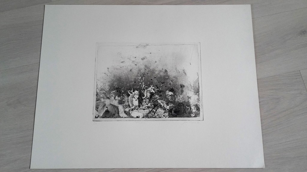 Jan Prins - Fabel - Gesigneerd 86 - Ets kopen? Bied vanaf 1!