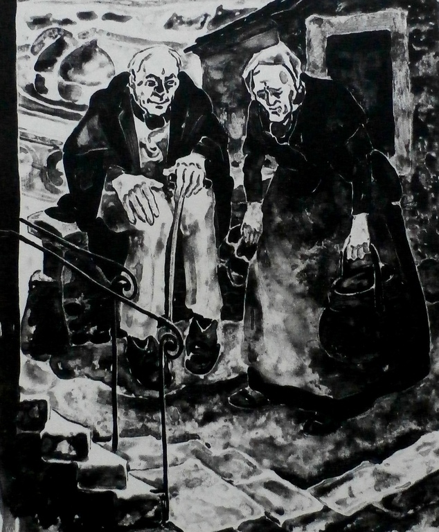 Harmen Meurs - 4 litho's: Les Célébataires verkocht voor € 75!