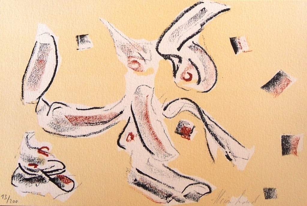 Reinhoud: Cobrafiguur 3 (handgesigneerde litho) kopen? Bied vanaf 75!