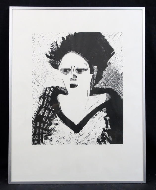 Manuel Kurpershoek: Lino, Vrouw - Ingelijst kopen? Bied vanaf 1!