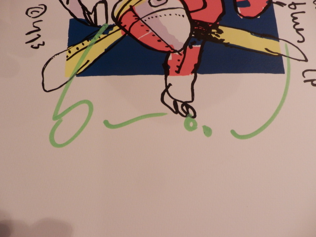 HERMAN BROOD, Gelimiteerde en HANDGESIGNEERDE Zeefdruk  TEST-PILOT kopen? Bied vanaf 125!