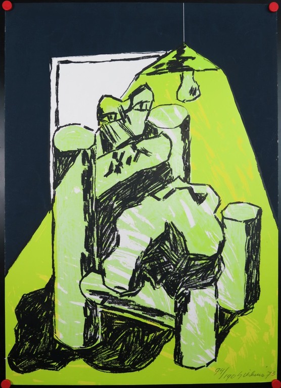 Jan Sierhuis: Litho, Hommage a Picasso kopen? Bied vanaf 50!