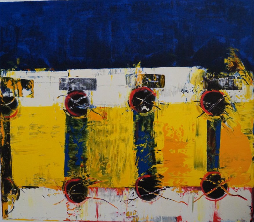 Willem van Scheijndel - gesigneerde zeefdruk - De Quantumsprong - 2000 kopen? Bied vanaf 25!