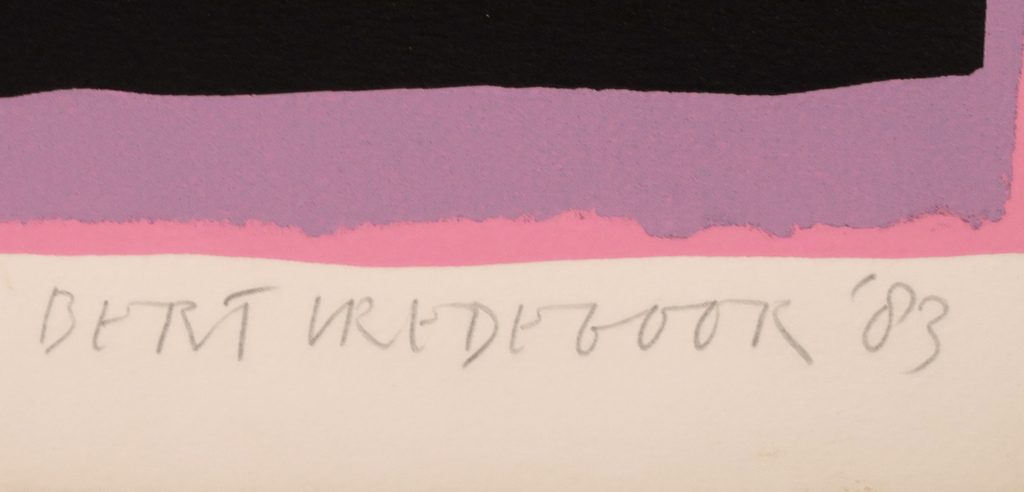 Bert Vredegoor: Zeefdruk, Hemels Blauw kopen? Bied vanaf 1!