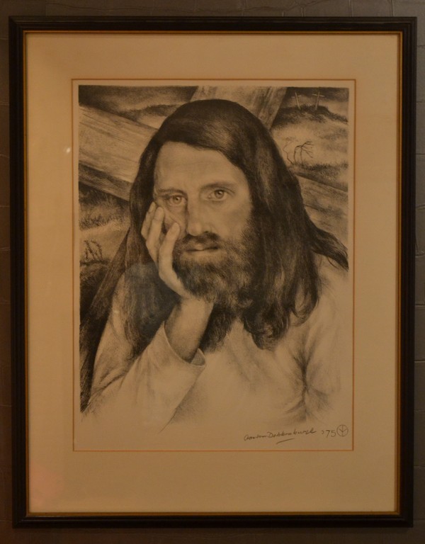 Aart van Dobbenburgh: Litho, Jezus ('75) kopen? Bied vanaf 1!
