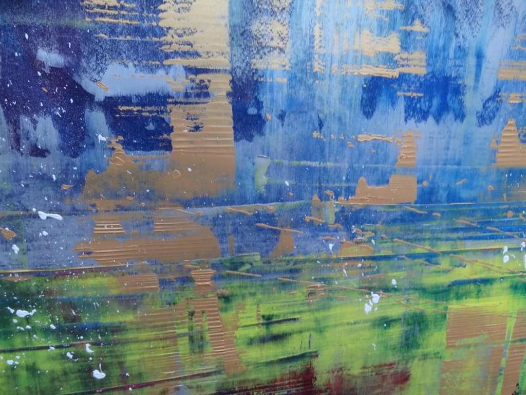 Marcel Wehl, acryl op doek, abstract werk (XXL Formaat!)  kopen? Bied vanaf 125!