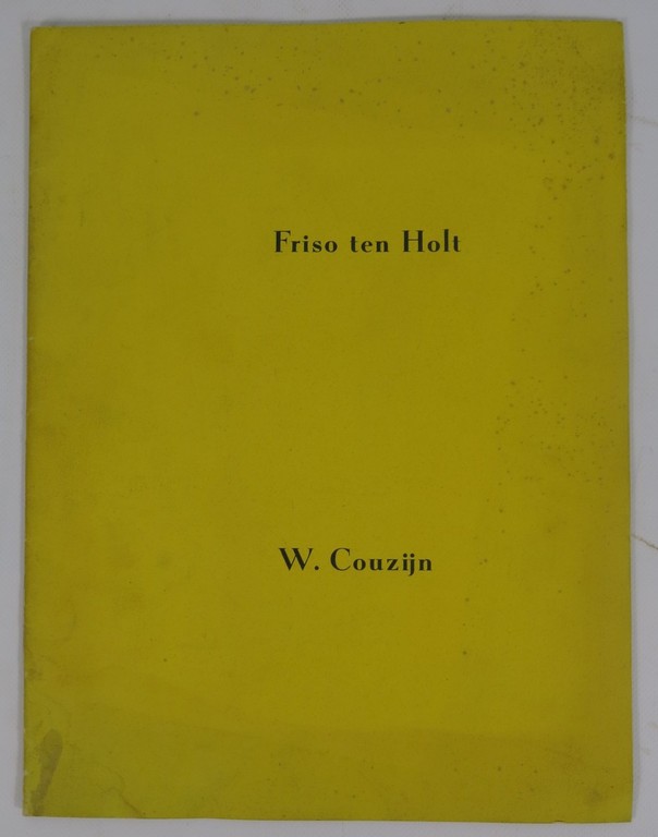 Wessel Couzijn en Friso ten Holt: Uitgave met 2 litho's  kopen? Bied vanaf 150!