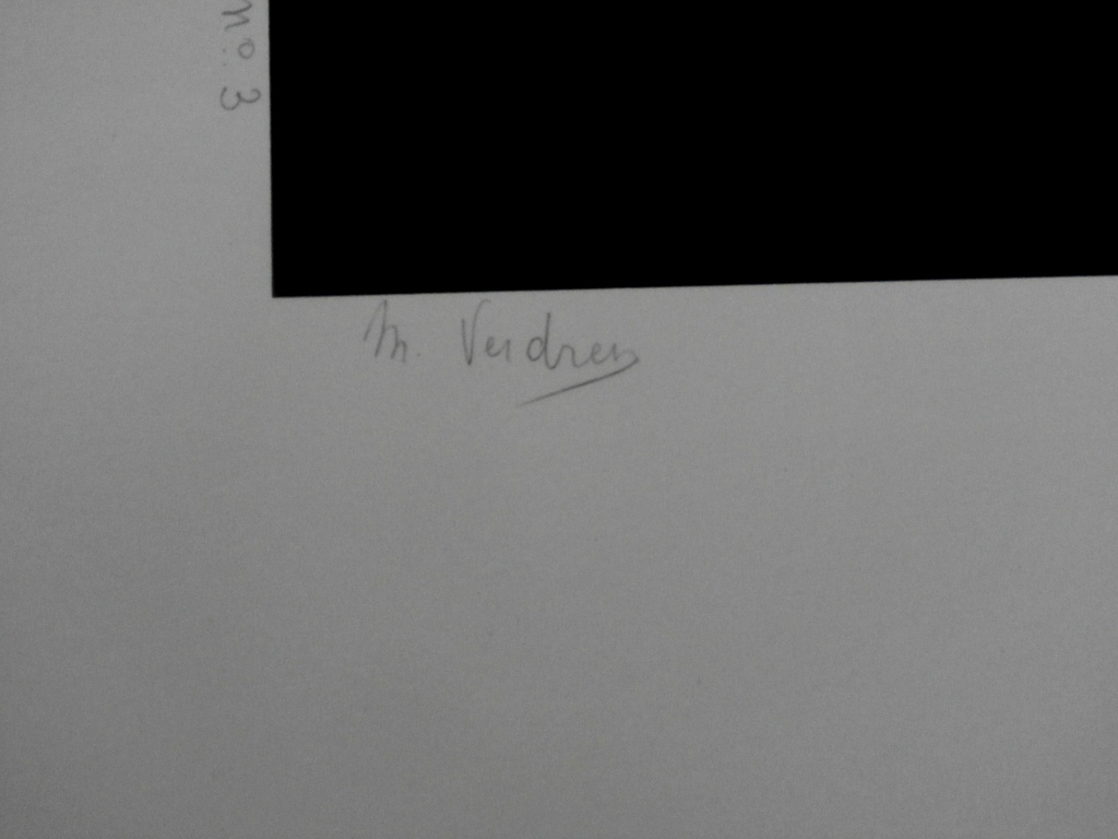 Marcel Verdren - Zeefdruk: geometrische compositie: Espace noir no. 3 kopen? Bied vanaf 150!