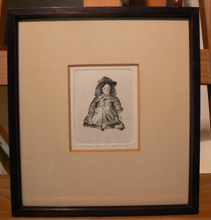 Theo den Boon (1941)  --  3 etsen  --  Poppen kopen? Bied vanaf 25!