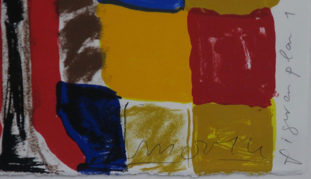 Cees Dolk: Zeefdruk, Figurenplan 1 -Ingelijst kopen? Bied vanaf 40!