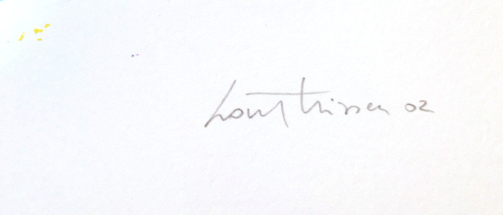 Lou Thissen - Lance Armstrong - gesigneerde zeefdruk - oplage 75 ex. - 2002 kopen? Bied vanaf 35!