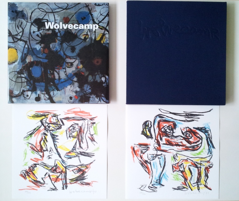 Theo Wolvecamp: monografie met 2 zeefdrukken S/N verkocht voor € 295!