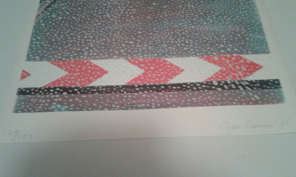 Jan Cremer: kleurenlitho, WINTER kopen? Bied vanaf 75!