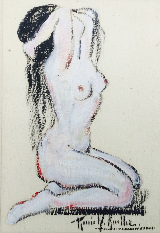 Renée Keuller (1899-1981)Naakt krijtschetsen-Gesigneerd-Leerling van James Ensor kopen? Bied vanaf 1!