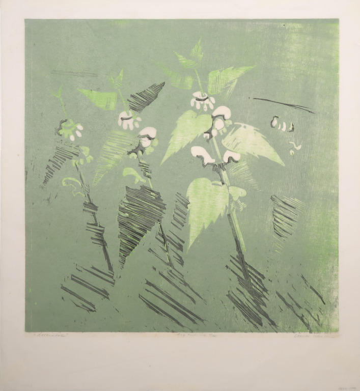 Luuk Scholten: Houtsnede, Dovenetel kopen? Bied vanaf 1!