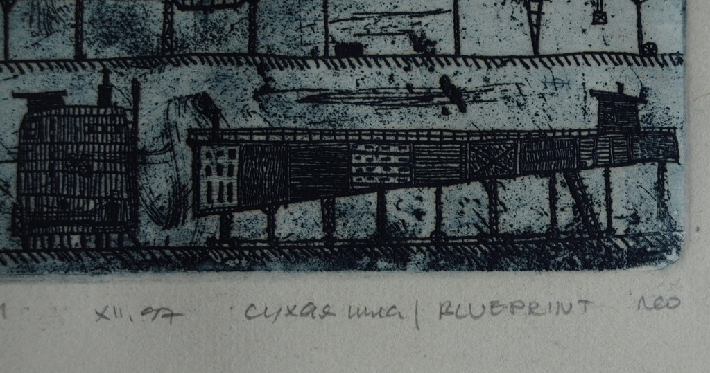 Onbekende kunstenaar : Ets – Contrapuncto no 1 – 1997  kopen? Bied vanaf 1!