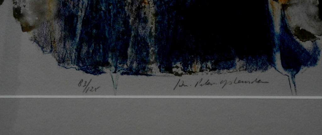 Jan Peter van Opheusden - zeefdruk: een fles wijn  kopen? Bied vanaf 85!