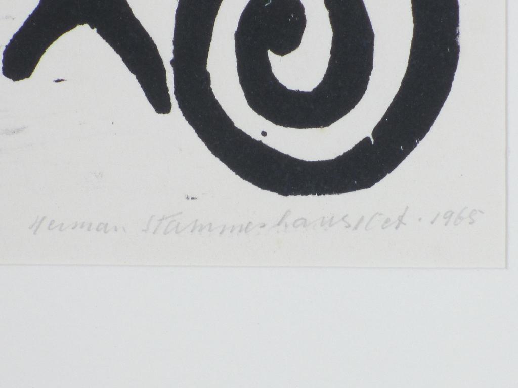 Herman Stammeshaus, Kameleon, Houtsnede kopen? Bied vanaf 50!