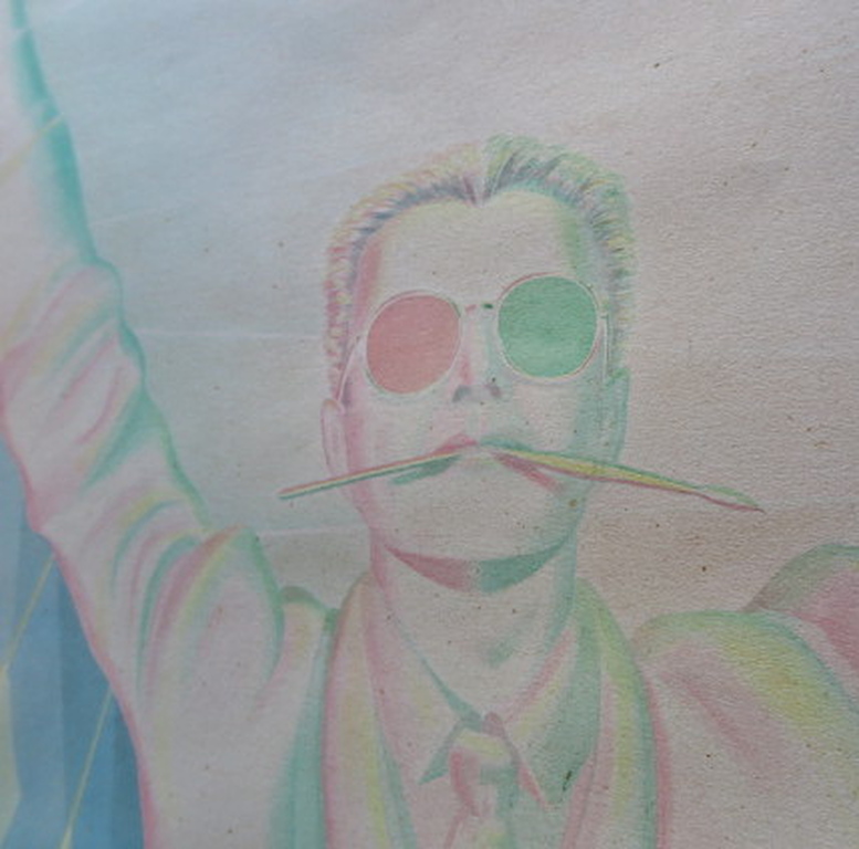 Bart Schipper: EUREKA - aquarel (GROOT!) kopen? Bied vanaf 1!